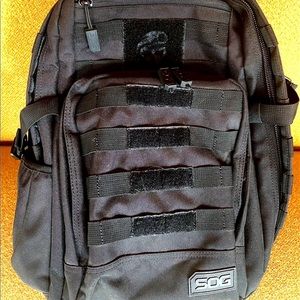 SOG Ninja black tactical backpack unisex in excellent condition